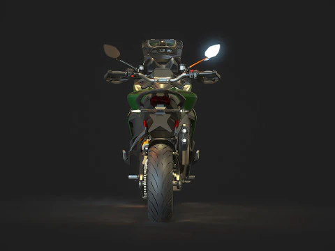 Base model Ducati Multistrada V2 2026 3D Model