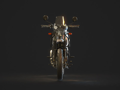 Base model Royal Enfield Himalayan 2022 3D Model