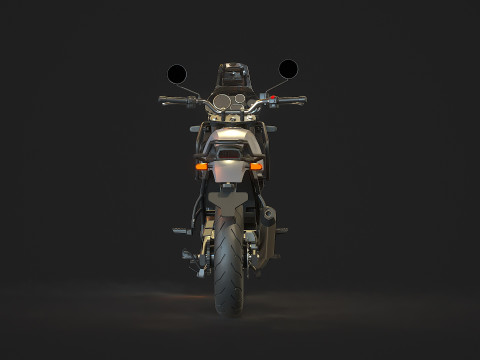 Base model Royal Enfield Himalayan 2022 3D Model