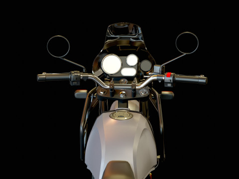 Base model Royal Enfield Himalayan 2022 3D Model