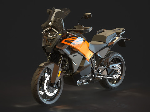 Basismodell KTM1390 Super Adventure 2026 3D Modell