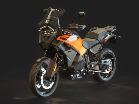 Modello base KTM1390 Super Adventure 2026 Modello 3D