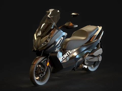 Basismodel Zontes 368 E 2026 3D Model