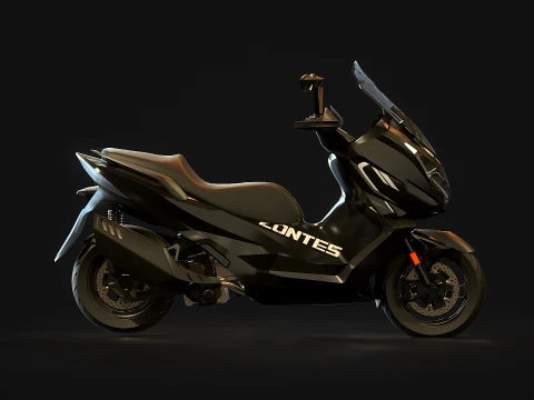 Base model Zontes 368 E 2026 3D Model