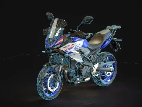 Base model Suzuki SV 7GX 2026 3D Model