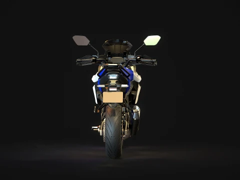 Base model Suzuki SV 7GX 2026 3D Model