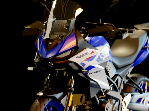 Base model Suzuki SV 7GX 2026 3D Model