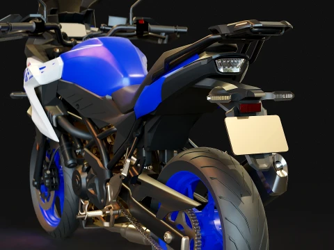 Base model Suzuki SV 7GX 2026 3D Model