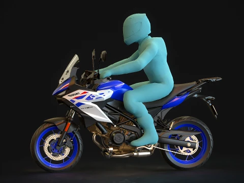 Base model Suzuki SV 7GX 2026 3D Model
