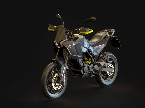 기본 모델 Benelli BKX 125 2026 3D 모델