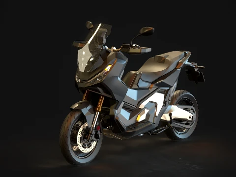 Base model Honda X ADV 2025 3D मॉडल