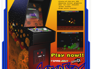 arcade cabinet asterfire 3D Model