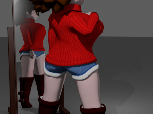 chibi chick Modello 3D