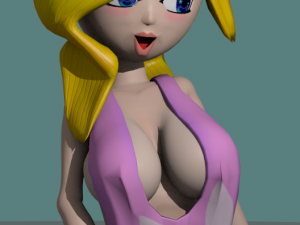 New girl Modelo 3D