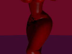 New girl Modelo 3D