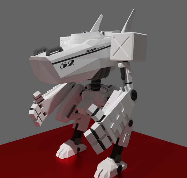 mech-bot Modelo 3D .c4d .max .obj .3ds .fbx .stl .blend 