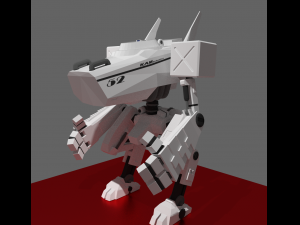 mech-bot 3D Model
