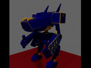 mech-bot Modelo 3D