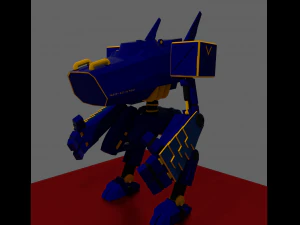 rob&ocirc; mec&acirc;nico Modelo 3D