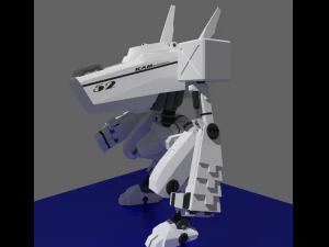 rob&ocirc; mec&acirc;nico Modelo 3D
