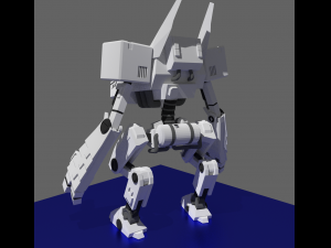 mech-bot Modelo 3D