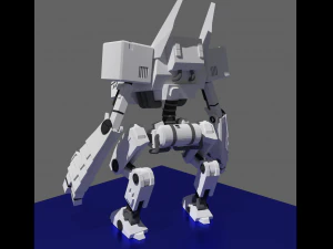 rob&ocirc; mec&acirc;nico Modelo 3D
