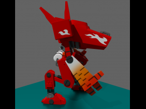 mech-bot Modelo 3D