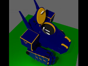 rob&ocirc; mec&acirc;nico Modelo 3D