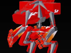 rob&ocirc; mec&acirc;nico Modelo 3D