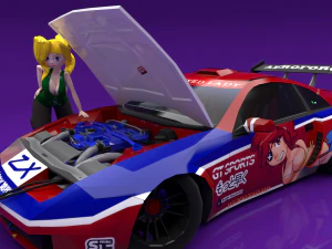 Drift Machine 3D Model