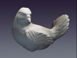 decorative dove 3Dプリントモデル