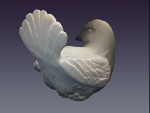 decorative dove Modèles 3D en vedette
