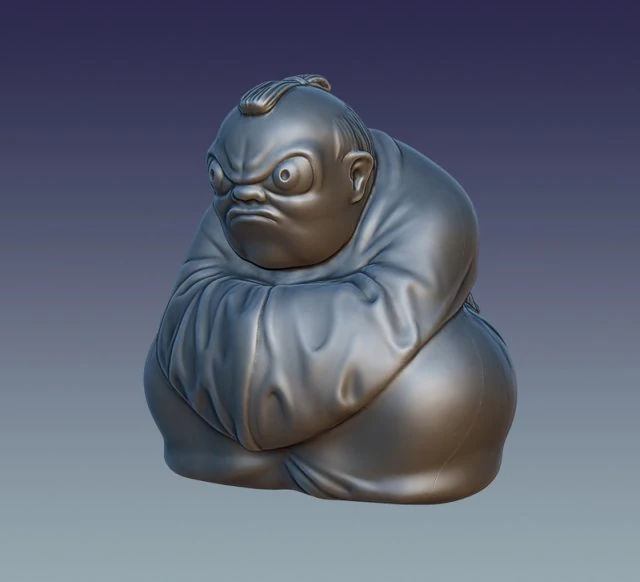 the netsuke 3D Print Model .c4d .max .obj .3ds .fbx .stl .blend 