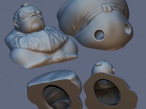 the netsuke Modelo de impresión 3D