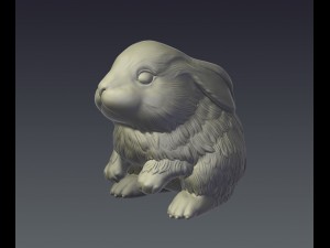 rubbit 3D-printmodel