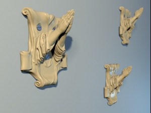 hanger prayer 3D Print Model