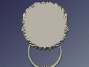 kenop pintu singa Model Cetak 3D