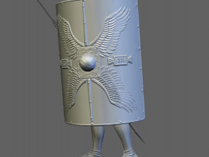 roman legionary 3D Baskı Modeli