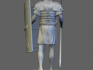 roman legionary 3D Baskı Modeli