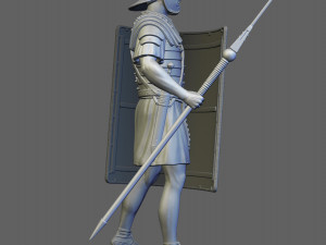 roman legionary 3D Baskı Modeli
