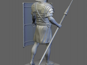 roman legionary 3D Baskı Modeli