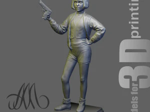 profesyonel mathilda leon 3D Baskı Modeli