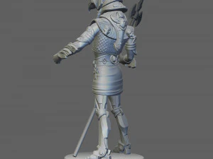 H&oacute;rus Modelo de Impressão 3D