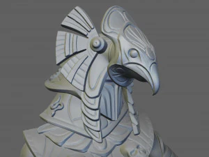 H&oacute;rus Modelo de Impressão 3D