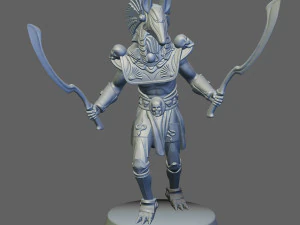 anubis Modelo de impresión 3D