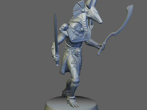 anubis Modelo de impresión 3D