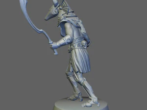 anubis Modelo de impresión 3D