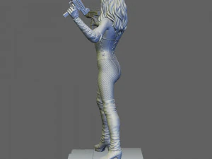 Pamela anderson stl 3d print model 3D Print Model