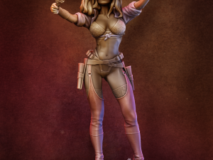 CATHY NSFW PRE-SUPPORTED Modelo de impresión 3D