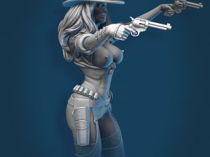 CATHY NSFW PRE-SUPPORTED 3D Baskı Modeli